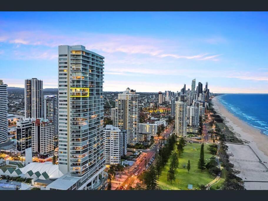 Air On Broadbeach Beachfront 2Level Stunning Apartment With 180 Degree Views Gold Coast Ngoại thất bức ảnh