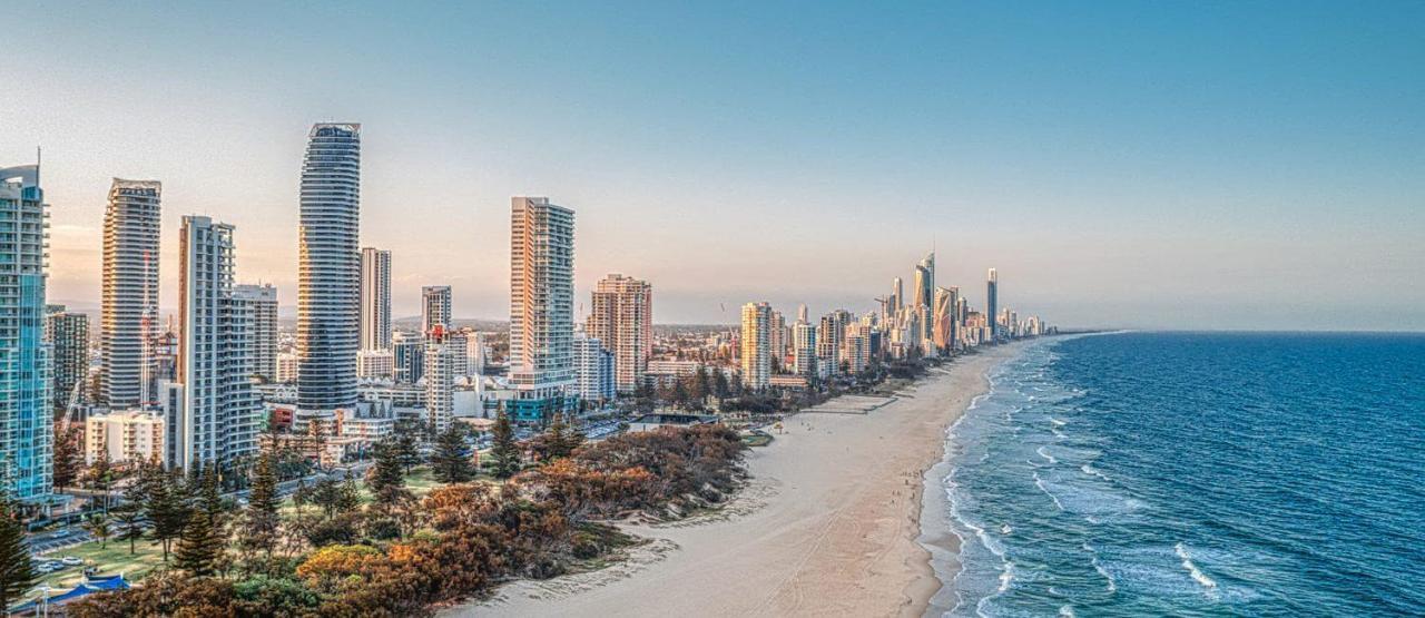 Air On Broadbeach Beachfront 2Level Stunning Apartment With 180 Degree Views Gold Coast Ngoại thất bức ảnh